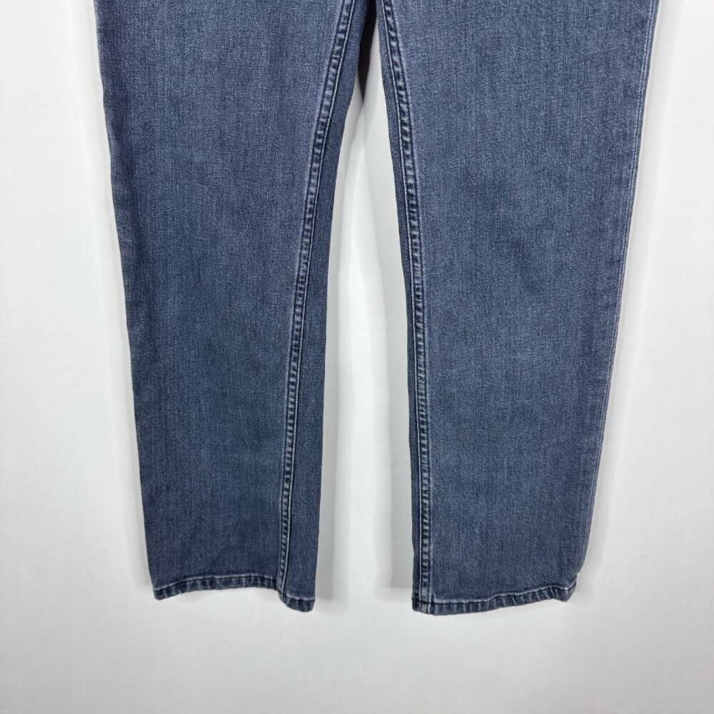 The Great The Straight A Cropped Jeans High Rise Button Fly Indigo 25 #A1228 - Picture 4 of 10
